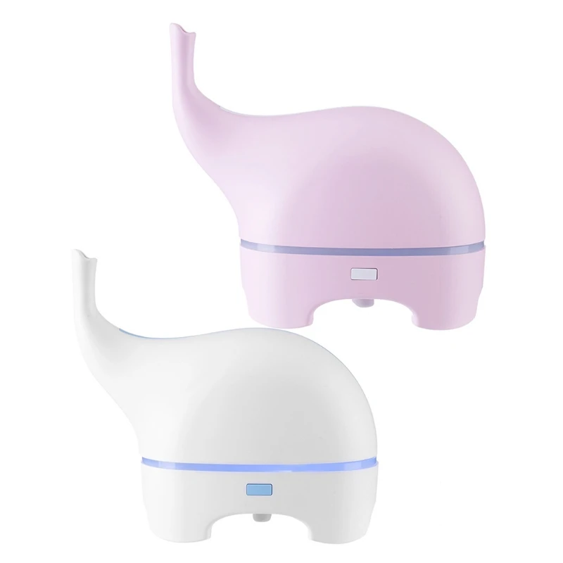 

Mute Elephant Humidifiers Rechargeable Super Quiet for Bedroom Aromatherapy Humidifier w/ Night Light for Home Bedroom