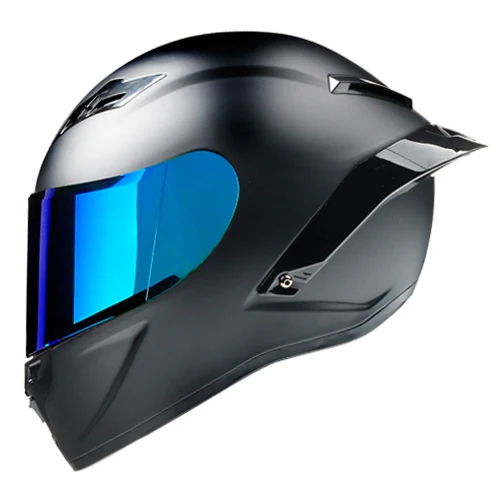 1.Blue Гоночный мотоциклетный шлем Full Face, casco de motoal, moto cross, внедорожный шлем, DOT CERTIFIED, шлем capacete - Цвет: 1.Blue