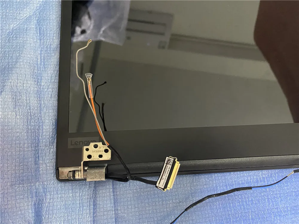 New Original laptop Lenovo ThinkPad T490 Non-touch lcd rear lid Screen assembly 2560*1440