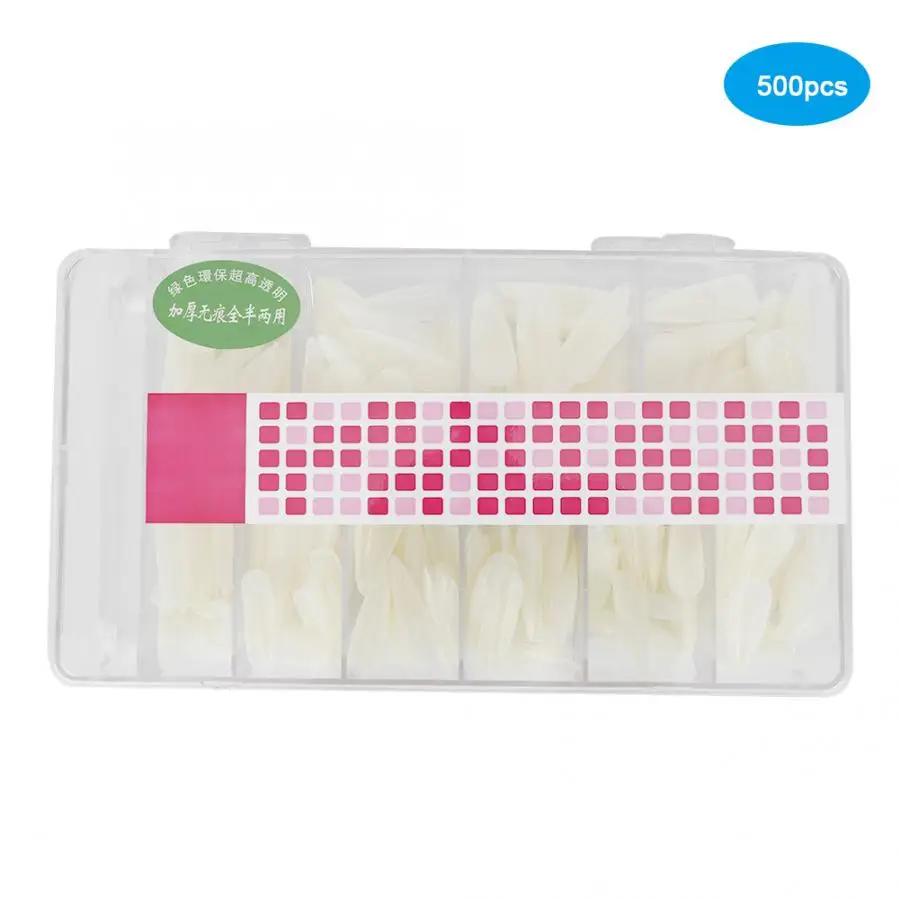 Накладные ногти 500 шт. профессиональные носимые накладные для маникюра своими
