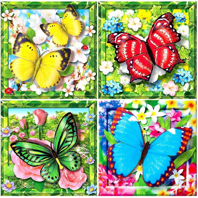 Алмазная живопись 5D сделай сам картина из искусственных страз с