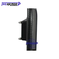 NIJ IIIA Handheld Military Police PE Bullet Proof Shield Ballistic Riot Shield with Ballistic Glass