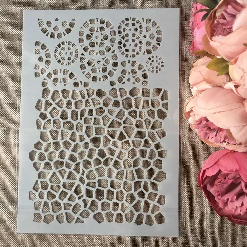 8 шт. A4 Европейский стиль швейный инструмент Леди DIY Layering трафареты живопись