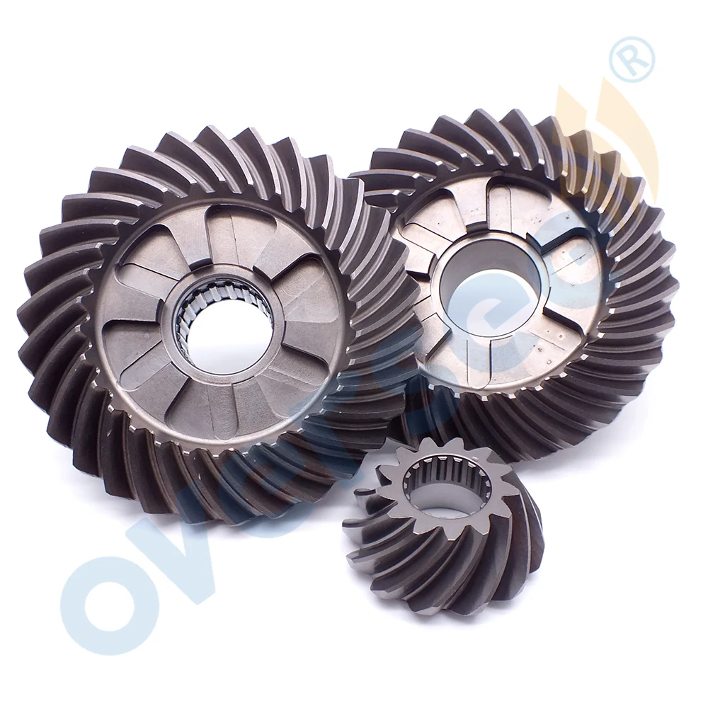 Шестерни комплект 67F-45571 67F-45560 67F-45551 для Yamaha подвесной Запчасти 4 тактный F50 F75 F80 F90 100HP 6D9-45560 6D9-45571 6D9-45551