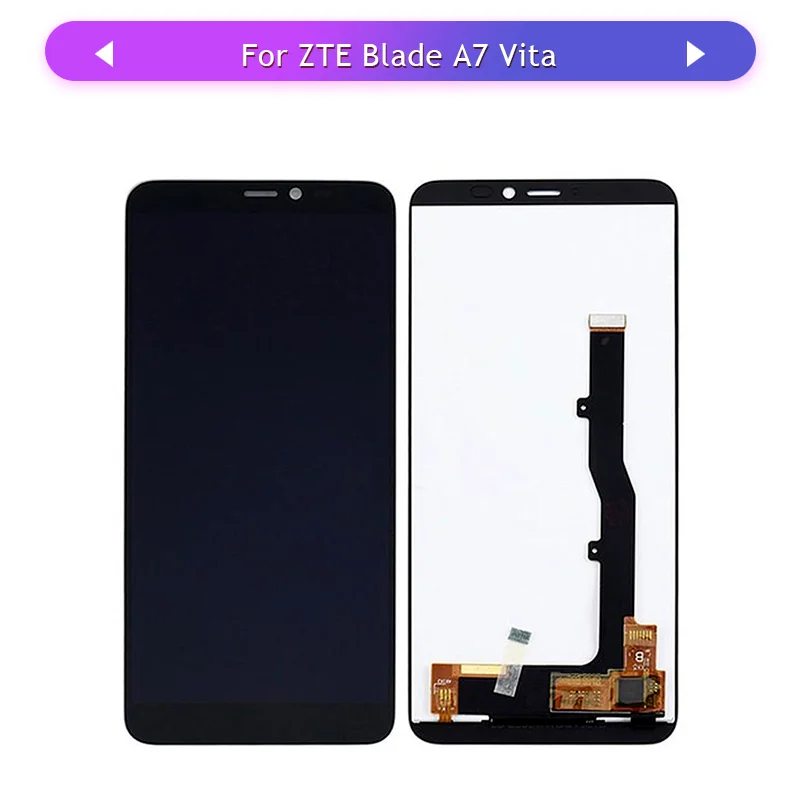 ЖК-дисплей для ZTE Blade A7 Vita сенсорный экран в сборе стеклянная панель дигитайзер