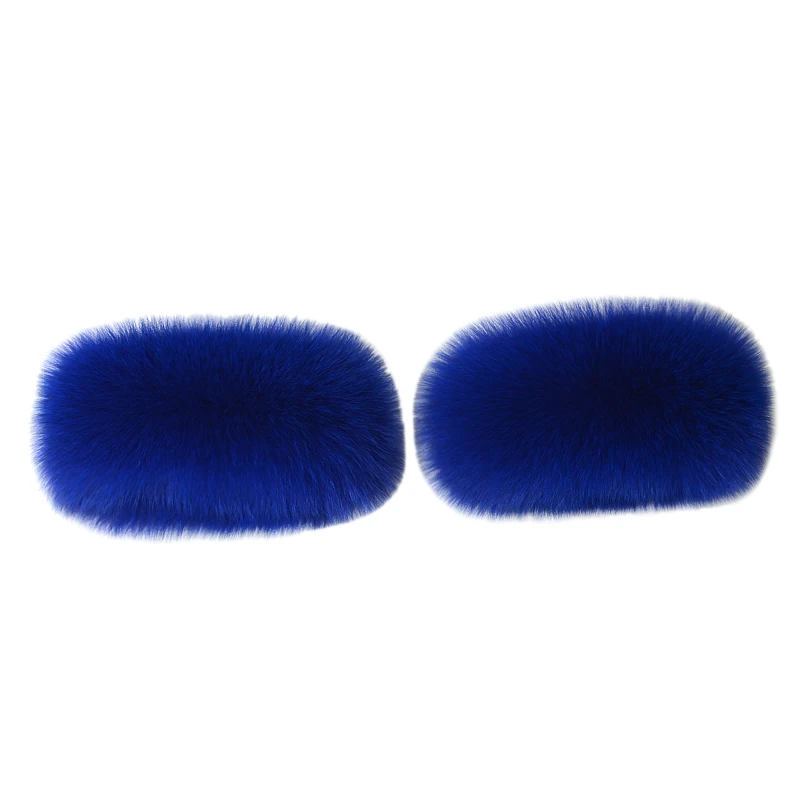 

Real Fox Fur Cuffs Fashion Bracelet Wrist Wrap Winter Warm Women's Warm Cuffs Wristband In A Variety Of Colors