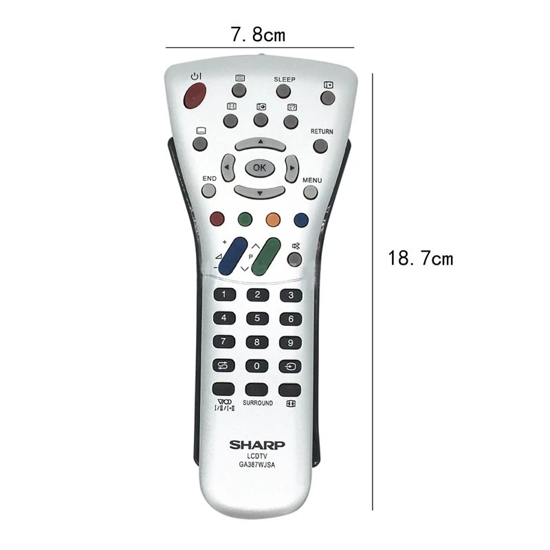 Смарт-пульт дистанционного управления Ga387Wjsa для ЖК-телевизора Sharp Ga085Wjsa Ga406Wjsa