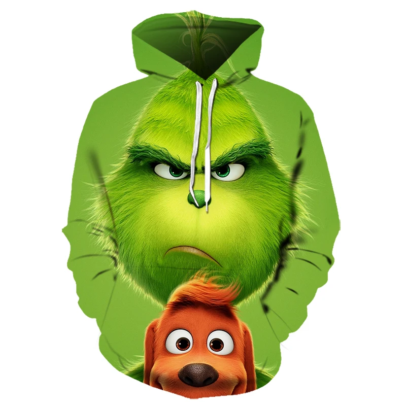 Мужская мода Shrek/The Grinch 3d толстовки Shrek рубашка забавная толстовка хип хоп Уличная 3d Принт толстовки S-6XL