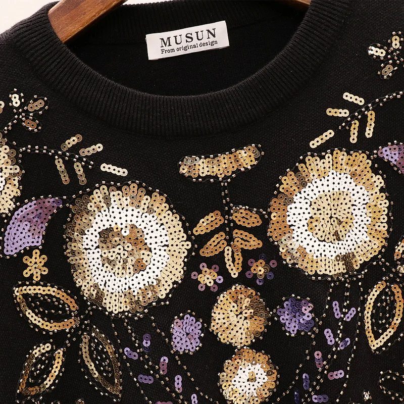 Модный женский вязаный свитер комплект из двух предметов осень 2020 новинка