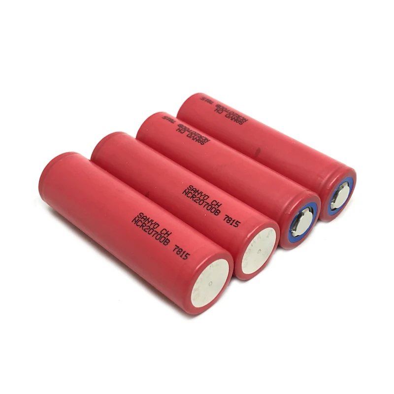 

4pcs/lot MasterFire Sanyo NCR20700B 4250mAh 20700 16A 3.7V Rechargeable High-power Battery For Power Tool Lithium Batteries Cell