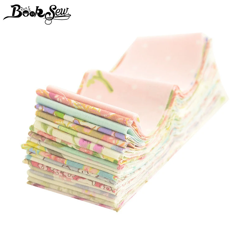 Ткань для рукоделия 100% хлопок саржа цветы 5x5 0 см/шт. в рулоне | Дом и сад