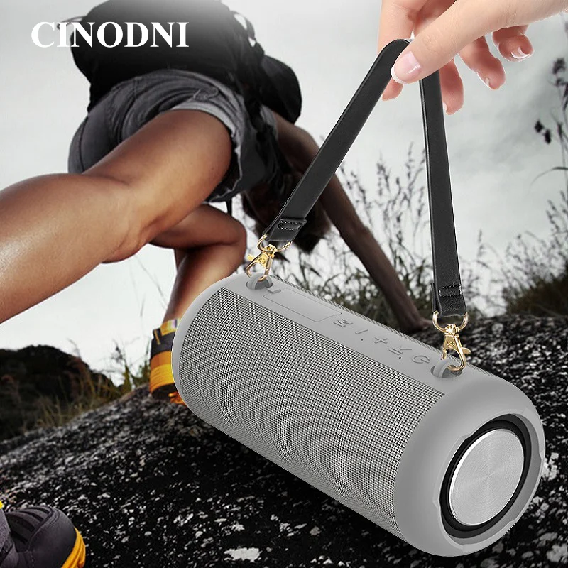 

3600mAh 20W High Power Outdoor Bluetooth Speaker Mage Bass with TF Card Playback AUX Input Play Subwoofer TWS Waterproof Column