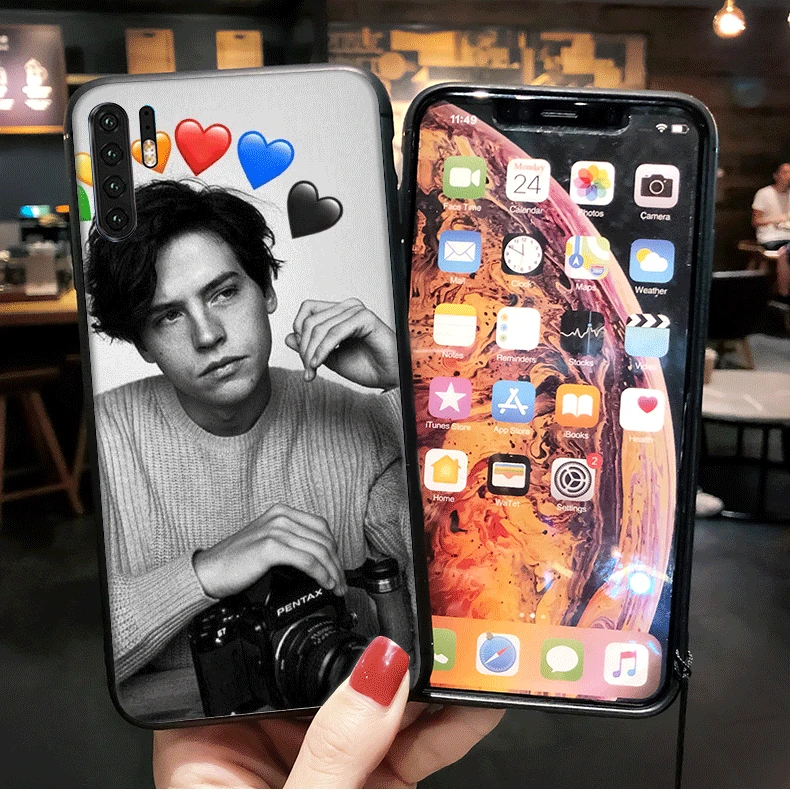 Чехол для телефона Cole Sprouse из ТПУ Huawei P Smart Plus 2018 2019 Z Y6 Y7 Y9 Prime P40 Pro Max|Бамперы| |