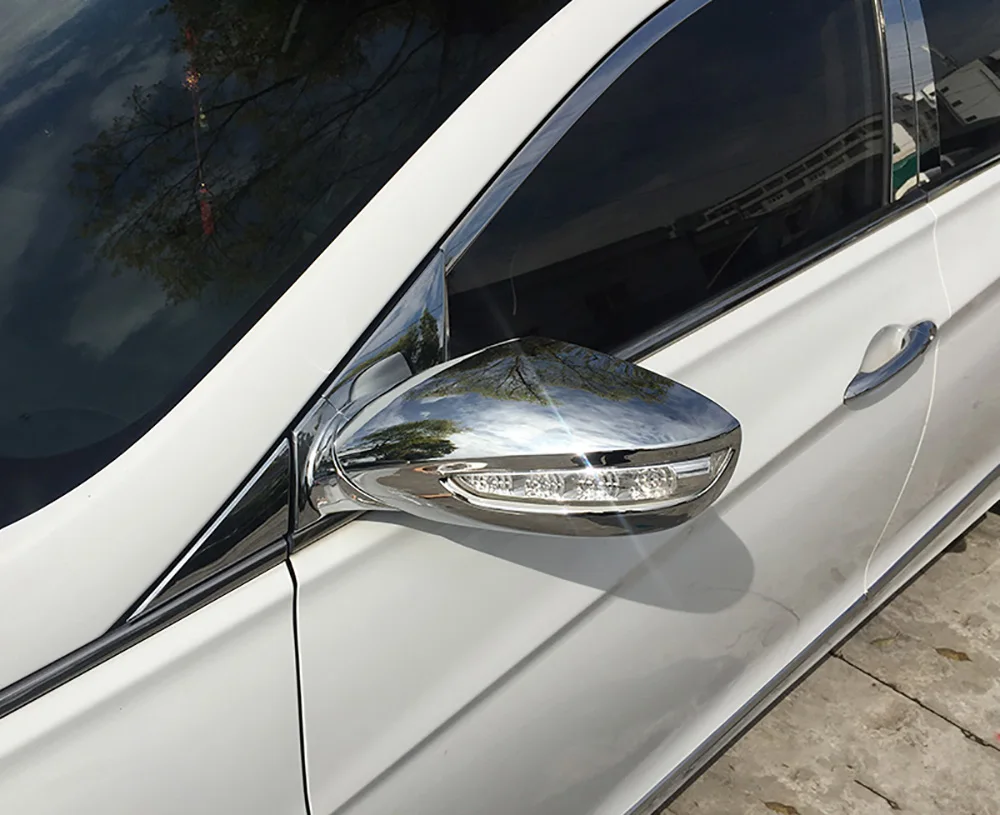 Накладка на боковое зеркало заднего вида для Hyundai Sonata i45 2011 2012 2013 | Автомобили и