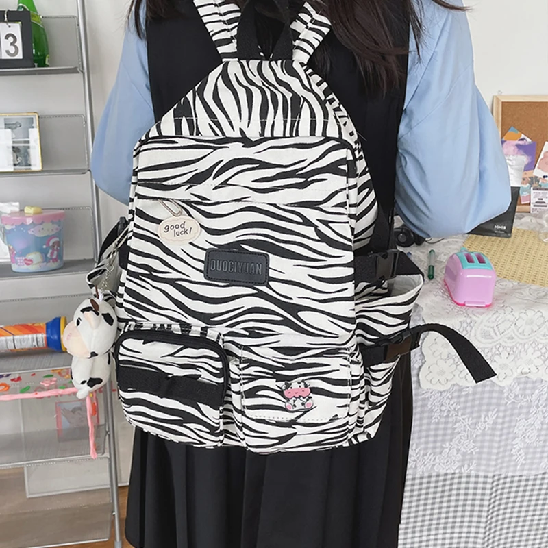 

2021 New Women's Backpack for Girls High Quality Shoulder School Bag Casual Female Rucksack Student Bagpack Korean Backpack Lady