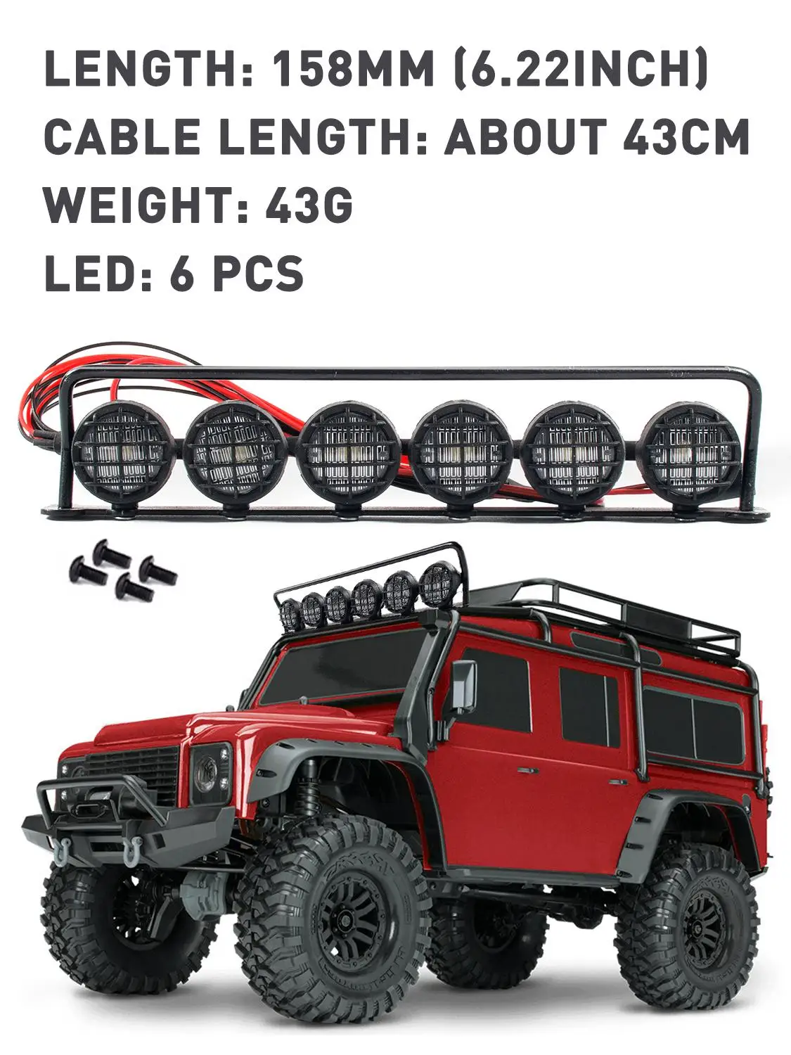 новый 1 шт rc автомобиль 158 мм ярк