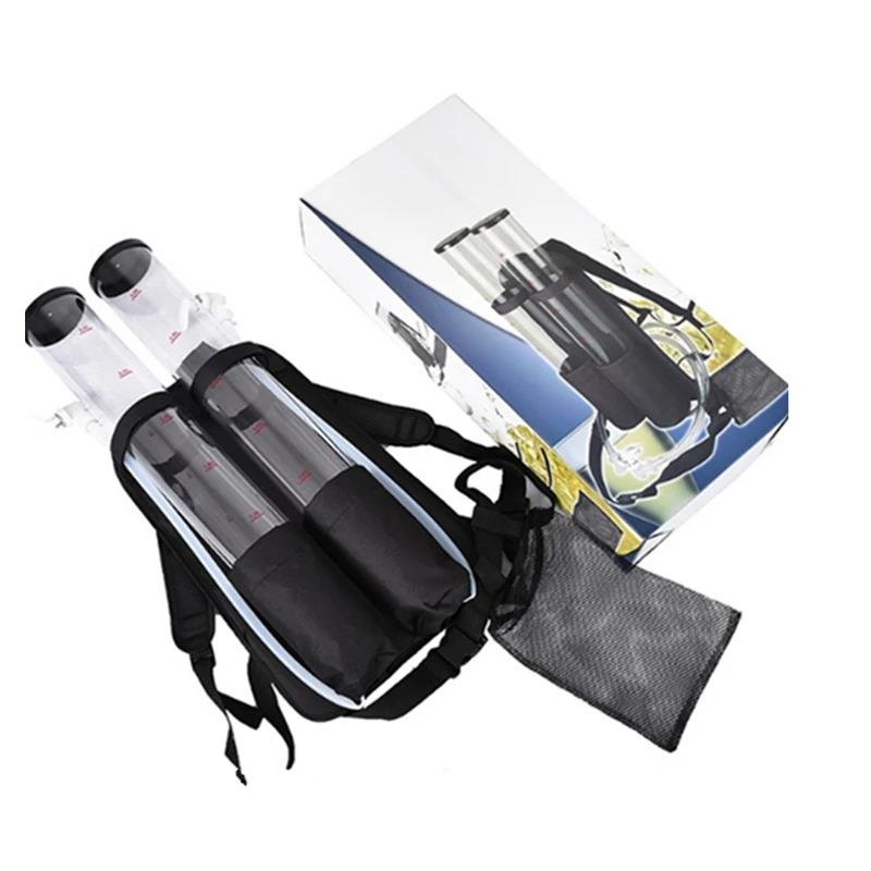 

New Backpack Dual Dispenser Beer Drink Liquid Shot Pump Gun PUB Beer Kit