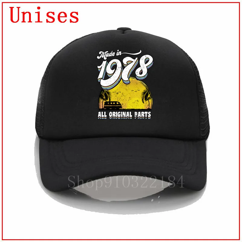 Сделано в 1978 все оригинальные части белые gorras para hombre бейсбольная кепка для женщин