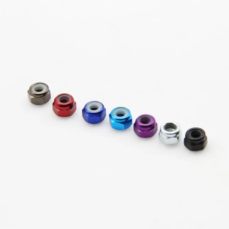 10 шт фланцевая гайка m3 6061 алюмин