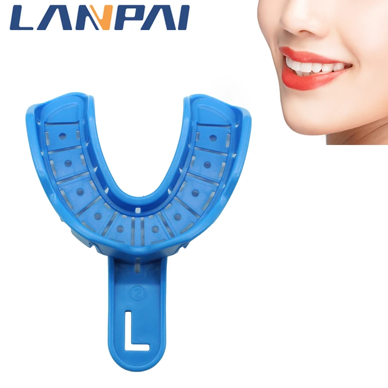 10 шт./компл. S/M/L/детали пластиковые поддоны для оттиска держатель зубов