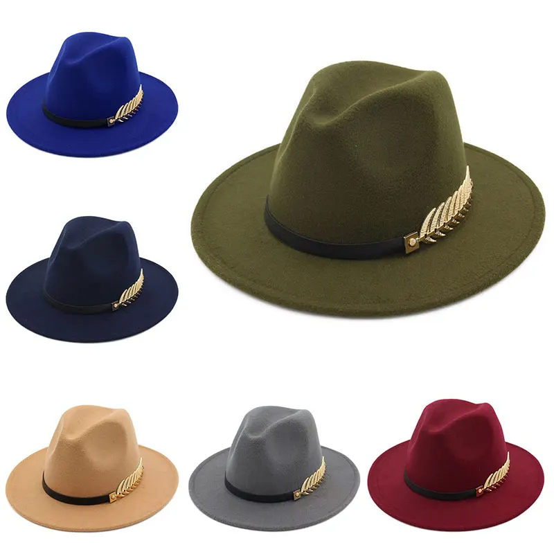 Шляпа-трилби для мужчин и женщин винтажная фетровая Федора шляпа с широкими