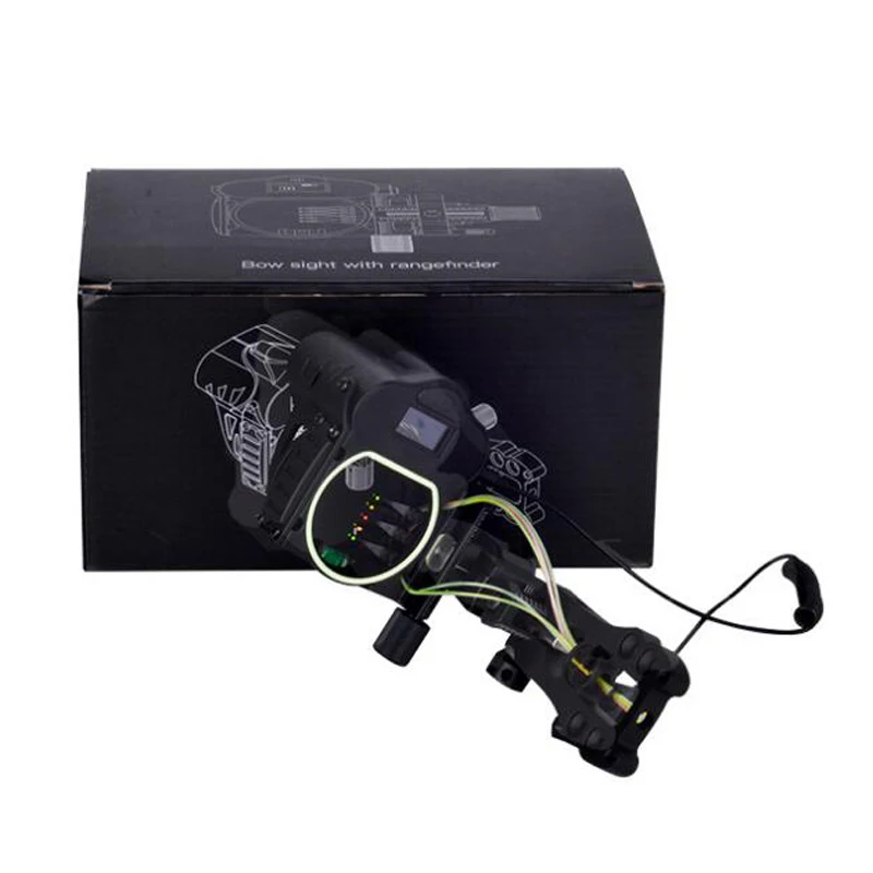 Стрельба из лука дальномер прицел Finder 5 Контактный Открытый Охота стрельба