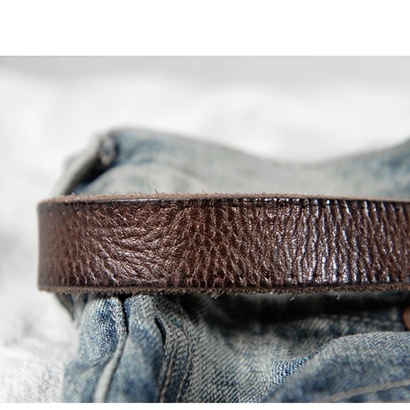 

The first layer of leather ladies belt simple wild belt pure leather female decorative belt cool leather belt
