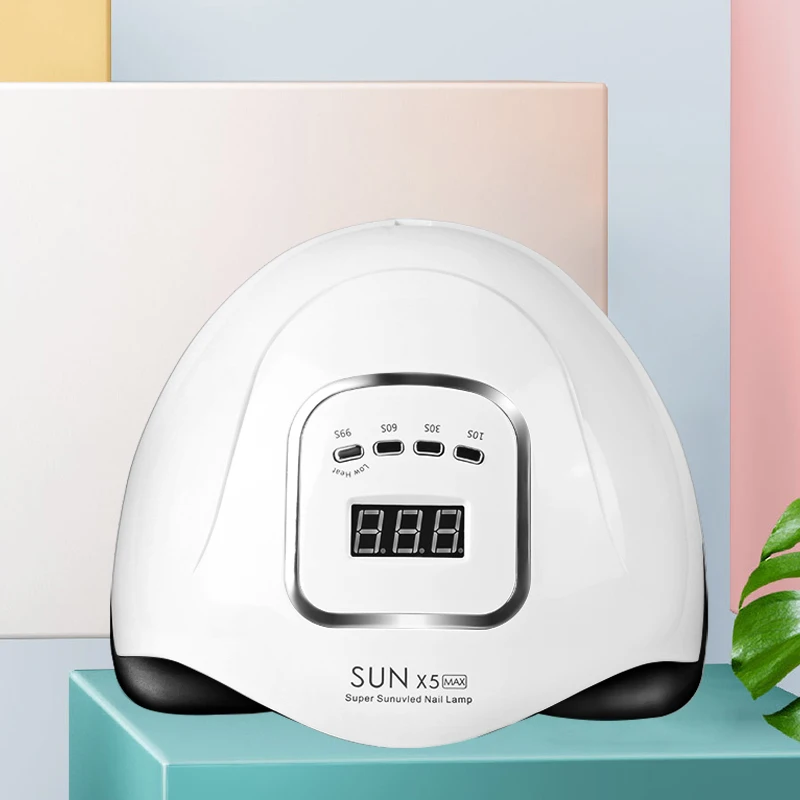 SUN X5 MAX 180W UV Lamp Drying Gel Polish Timer Auto Sensor Machine Dryer Varnish LED LCD Display For DIY Manicure Nail Art Tool | Красота и