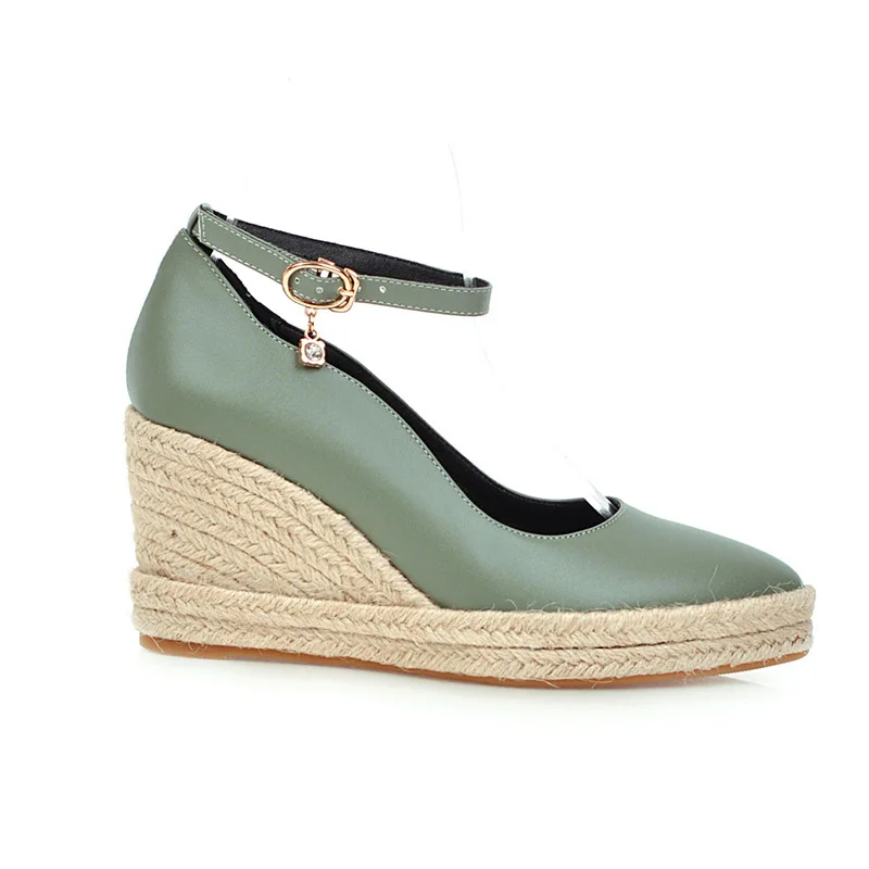 Женские туфли на танкетке Phoentin новинка 2020 туфли-лодочки высоком каблуке и