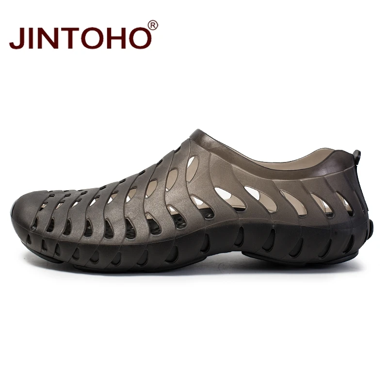 JINTOHO Unisex Summer Sandal Shoes Fashion Men Casual Slip On Loafers Cheap Sandals Male Beach | Обувь