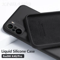 liquid silicone case for xiaomi redmi note 10 9 8 pro max 9s 8t 9a 9c 9t poco x3 nfc m3 f3 mi 10t pro note 10 lite soft cover