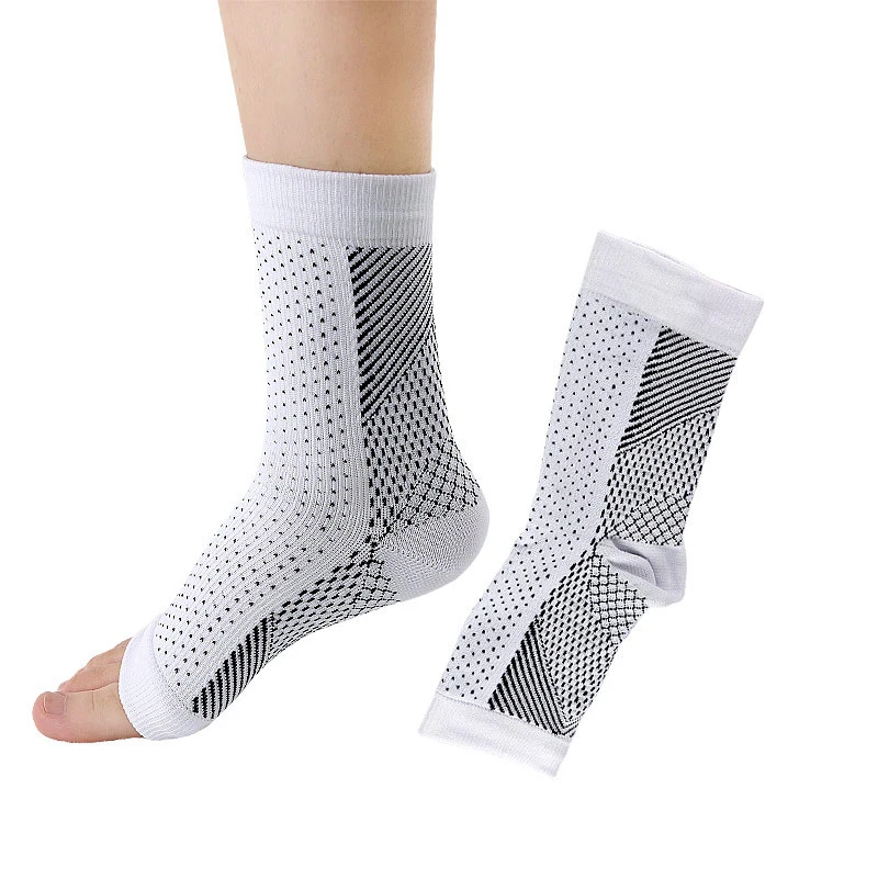 

1 Pair Copper Infused Compression Socks Ankle Support Pain Relief Socks Personal Health Care Braces & Supports EK-New корсет для