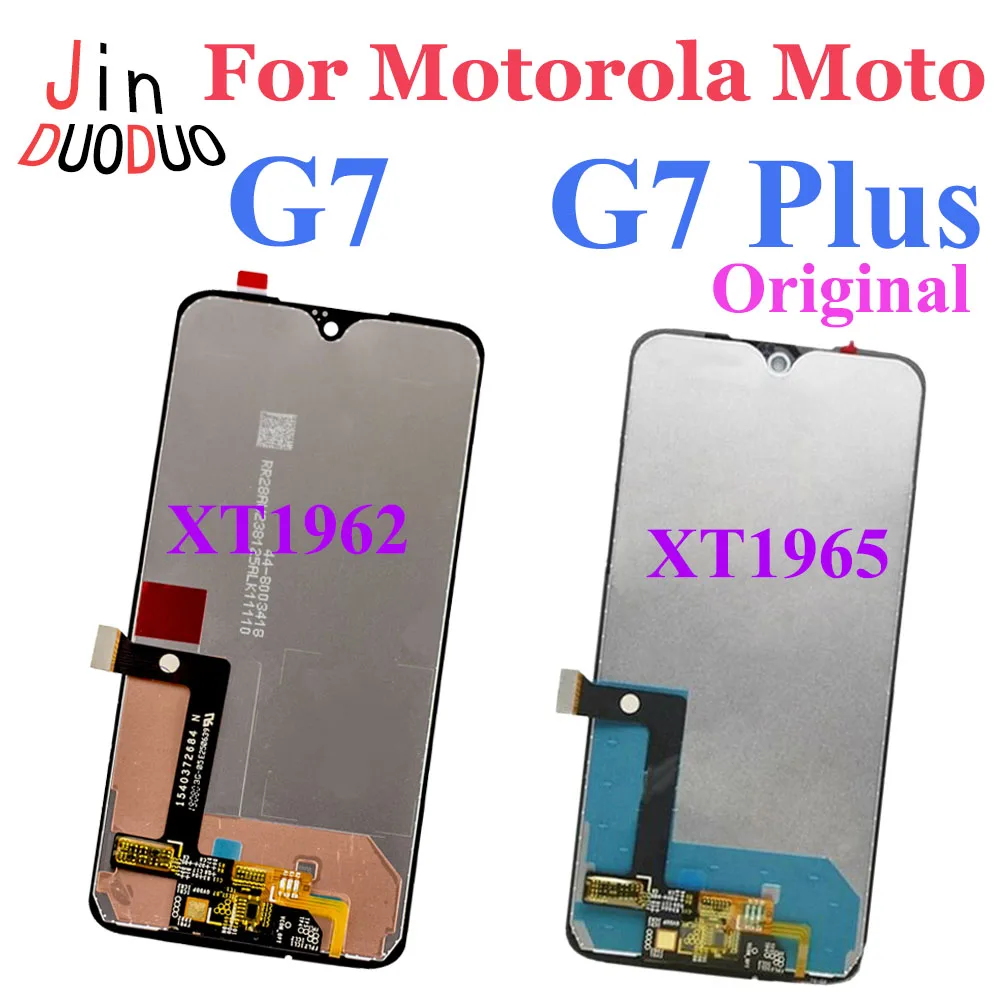 

Original For Motorola Moto G7 XT1962 LCD Screen Display Touch Digitizer Screen For Motorola G7 Plus Lcd Replacement