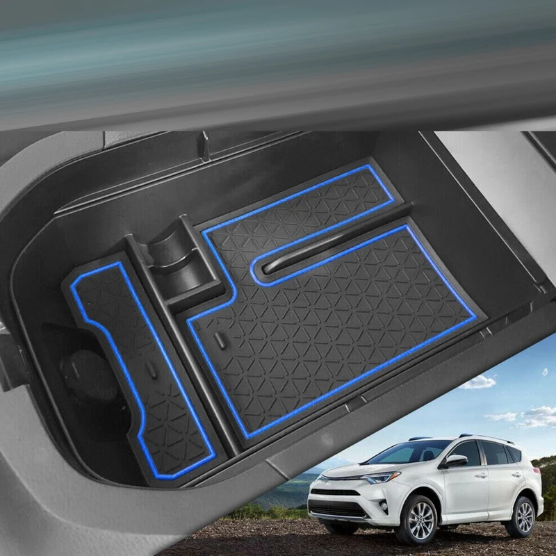 Подлокотник для центральной консоли автомобиля Toyota RAV4 2019 2020 ящик хранения