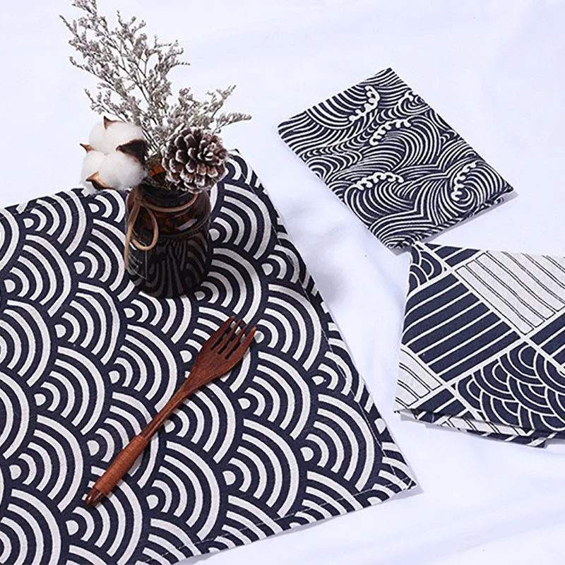 Photo Studio New Product Photo Props Desktop Photography Background Cloth INS Cotton And Linen Placemat  Still  Life Background.
