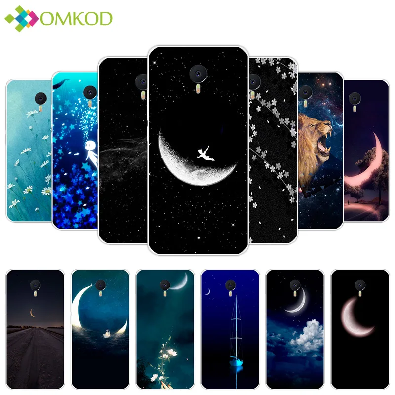 Мягкий чехол из ТПУ для Funda Meizu M3 Note/Blue Charm Note3 силиконовый на заднюю панель