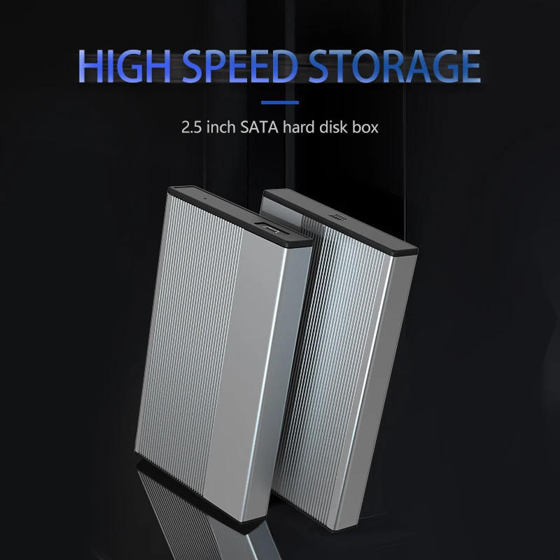 Blueendless жесткий диск чехол SATA к USB 3 0 высокая скорость 5 Гбит/с 6 ТБ Алюминиевый