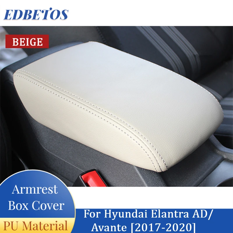 

Car Armrest Cover Saver, 1 Piece Armrest Cover Fit For Hyundai Elantra AD/Avante 2017 2018 2019 2020 Central Console Armrest Box