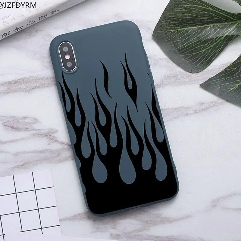 Мягкий силиконовый чехол ярких цветов для iPhone XS MAX 11 Pro X XR 7 8 6 Plus | Мобильные