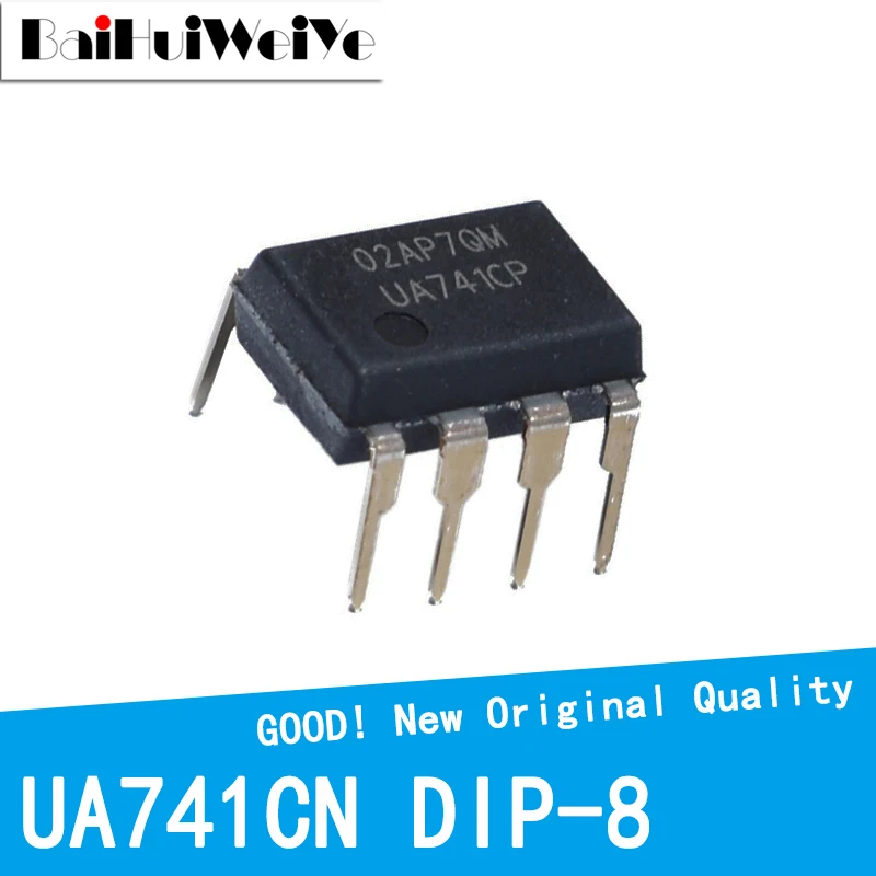 10 шт./лот UA741CN UA741 741CN UA741CP 741CP DIP-8 DIP8 новый оригинальный чип IC Усилителя чипсет