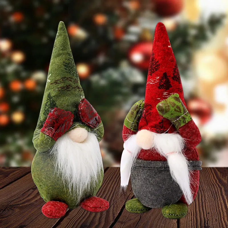 

Navidad Forest Faceless Old Man Doll Ornaments Home Christmas Decoration Christmas Tree Decoration Pendant Merry Christmas Gift