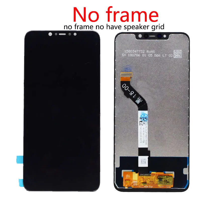 ЖК дисплей 6 18 дюйма для XiaoMi Pocophone F1/poco F1 с сенсорным сенсором в сборе LCD|Экраны