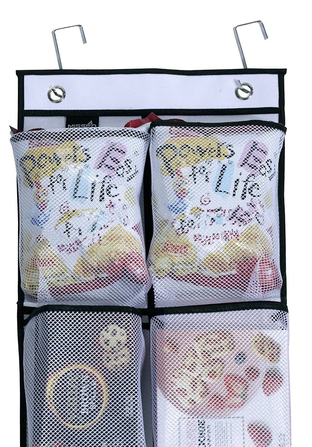Over The Door Shoe Organizer 12 Large Mesh Pockets Hanging closet organizer Mesh Pockets Hanging Shoe Rack bag hanging