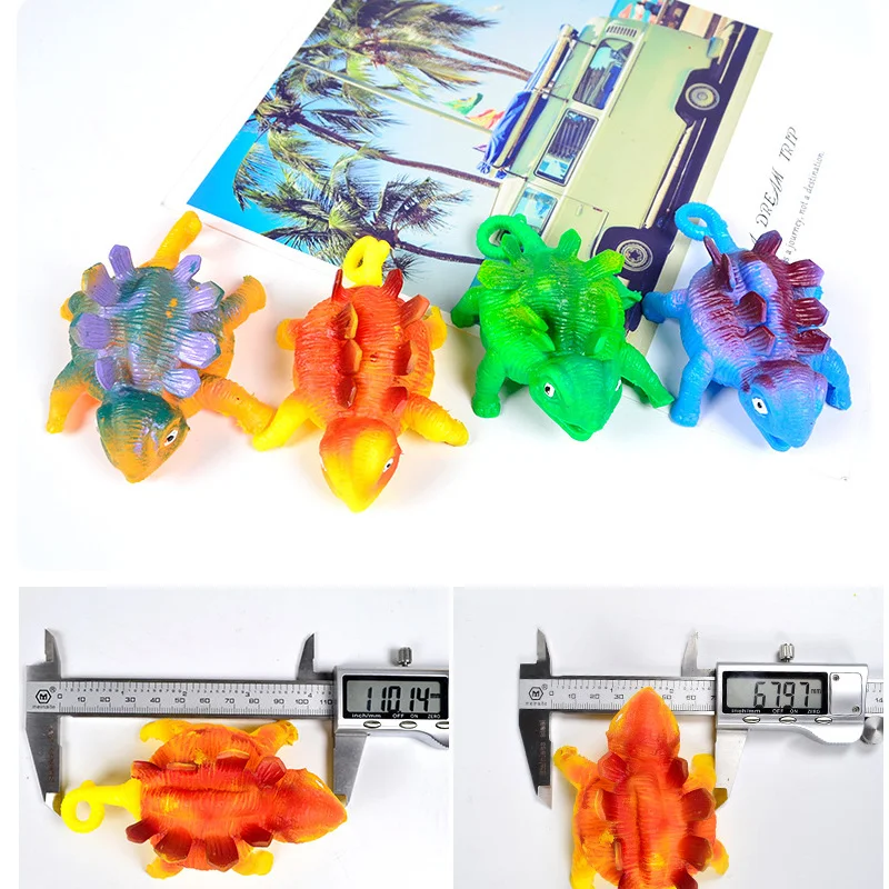 

Random Style Popular Hot Salling 1 Pcs Creative New Strange Toy Inflatable Animal Vent Toy Inflatable Dinosaur Bobo Ball