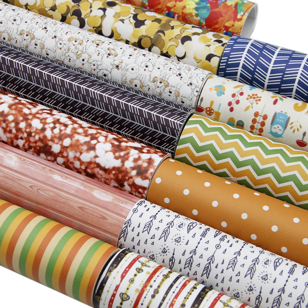 Большая распродажа! Пэчворк из синтетической кожи с принтом собаки 20*33 см (без