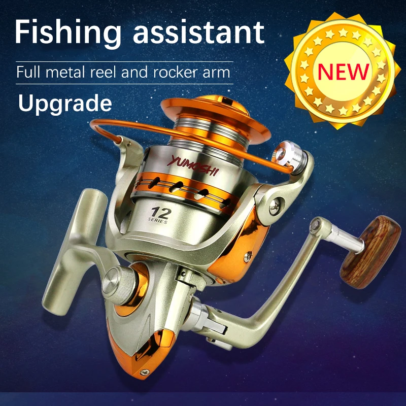 

Катушка рыболовная металлическая, 2021: 1, 12 подшипников, 5,5 кг