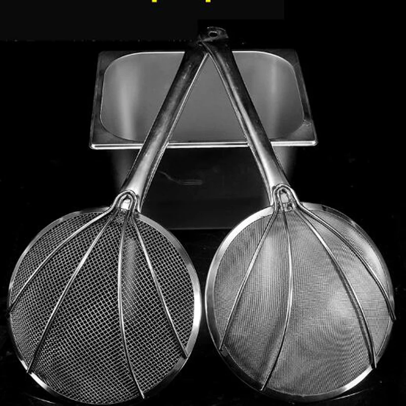 Большой дуршлаг фильтр большая лопата сито лапша из нержавеющей стали