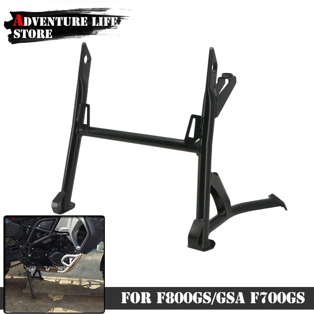 

Motorcycle Center Stand Parking Central Support Stand Bar Support Middle Kickstand For BMW F800GS Adventure F700GS F 800 GS 700