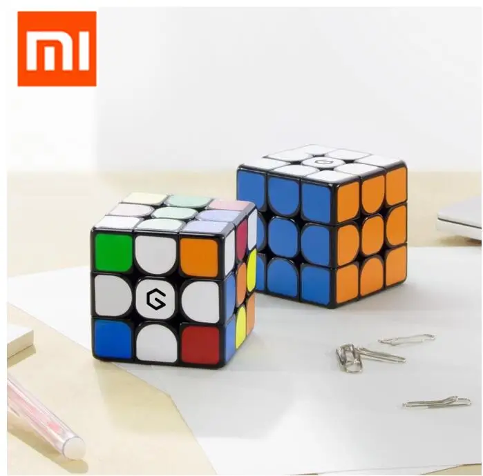 Xiaomi Mijia Giiker M3 Магнитный куб 3x3x3 яркий цвет квадратный магический куб головоломка научное образование работа с Giiker App