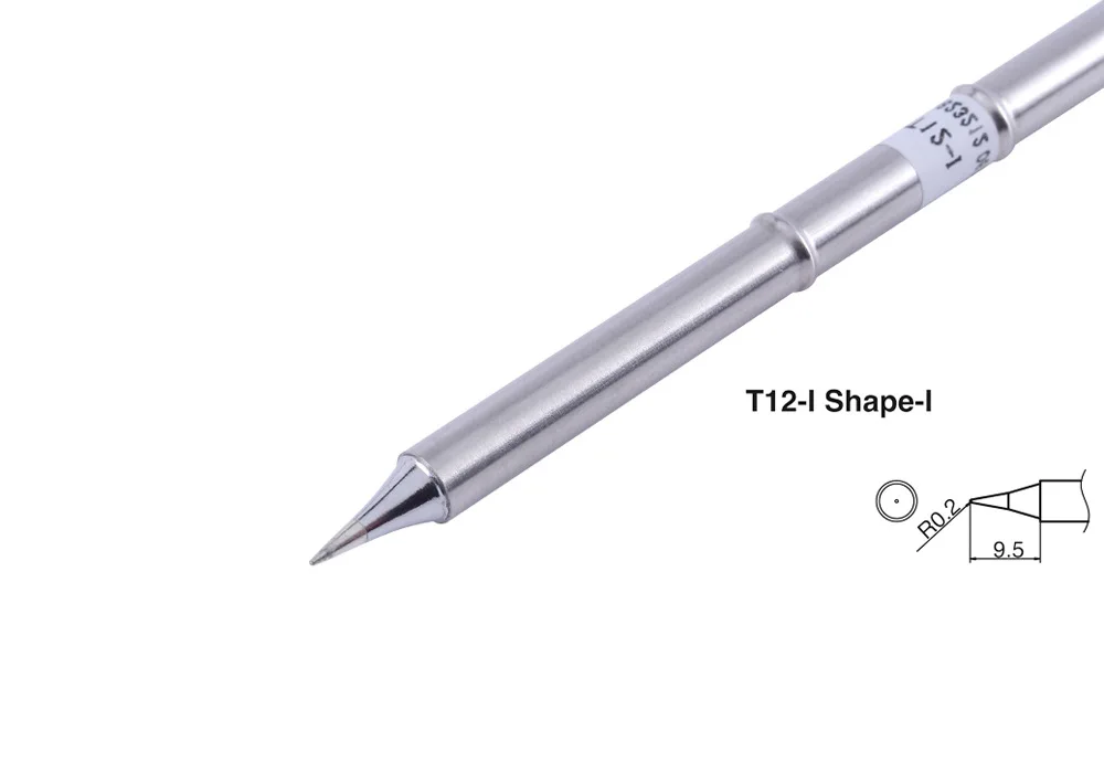 FINDAMAZE T12 тонкий острый Тип Железный наконечник T12-ILS B BL B2 I IL для FX951STC и STM32 OLED паяльная станция
